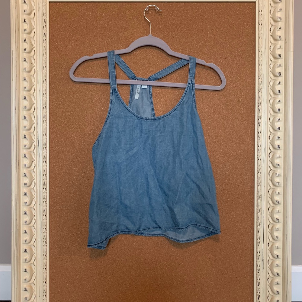 Denim tank